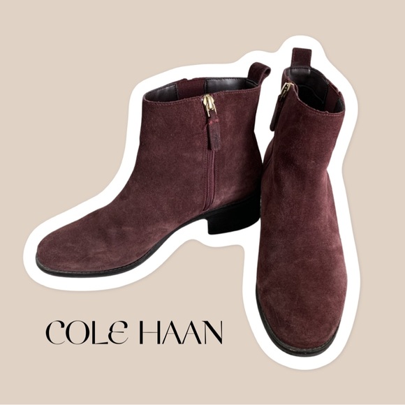 Cole Haan Addie Block Heel Bootie 9 